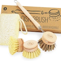 Eco Washing Up Brushes & Eco Sponge Set