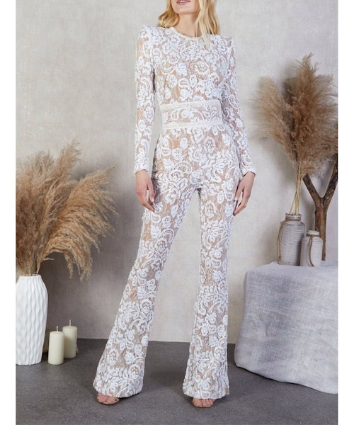 Bella White Jumpsuit