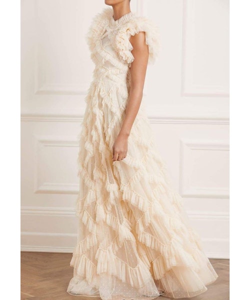 Genevieve Ruffle Gown