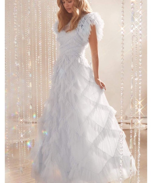 Genevieve Ruffle Gown