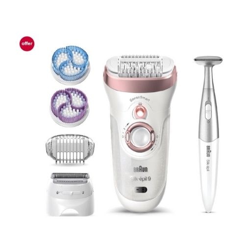 Braun Silk-u00e9pil 9-980 Epilator for Long-Lasting Hair Removal
