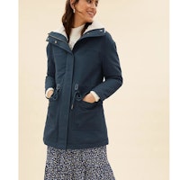 Pure Cotton PER UNA Borg Lined Parka Coat