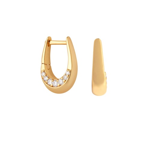 Astrid & Miyu, Ara Hoops in Gold, WAS £65 NOW £45