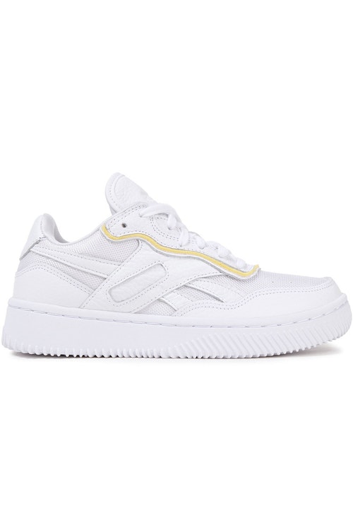 Reebok x Victoria Beckham, Dual Court II mesh and pebbled-leather sneakers, WAS £160 NOW £96, The Outnet