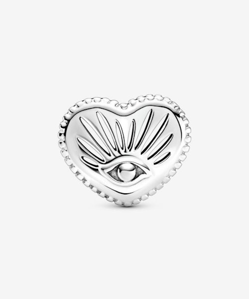 All-seeing Eye & Heart Charm