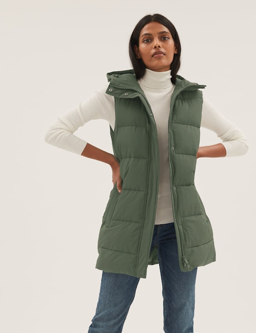 Thermowarmthu2122 Longline Puffer Gilet