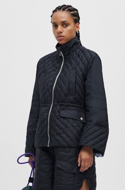Quilted Recycled Polyester Jacket, WAS £275 NOW £192