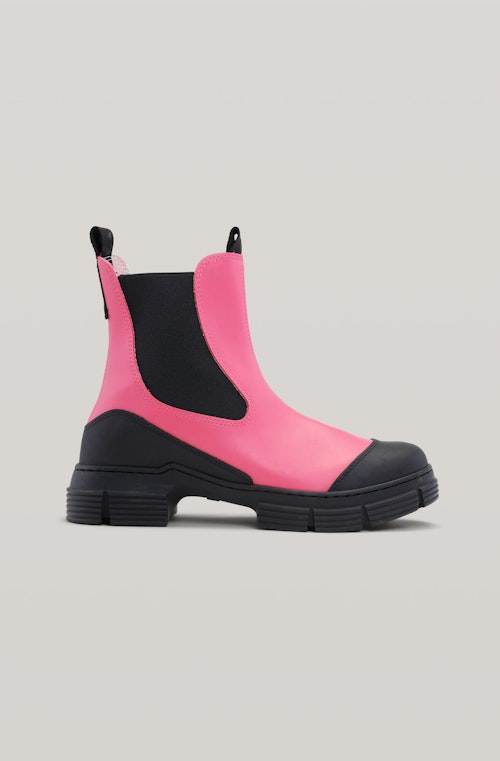 Recycled Rubber Chelsea Boots, WAS £195 NOW £97