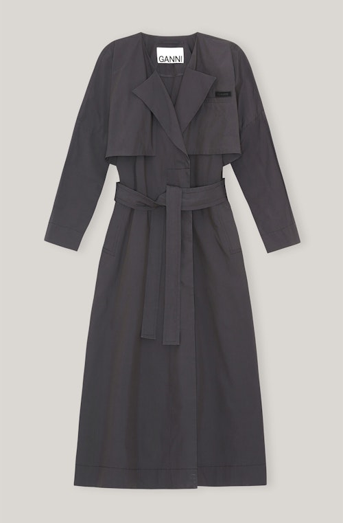 Stretch Canvas Trench Coat, WAS £375 NOW £262