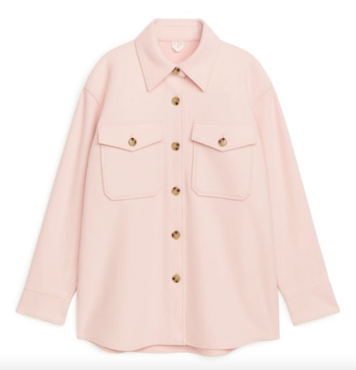 Oversized Wool Overshirt, WAS £115 NOW £58