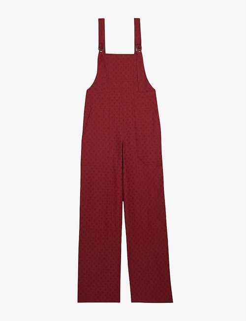 Claudie Pierlot, Janelle Jacquard Cotton-Blend Jumpsuit, WAS £279 NOW £139.50