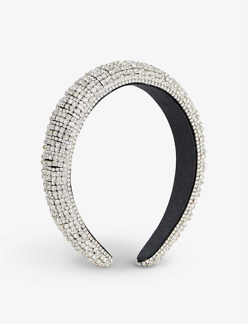 Ted Baker, Abbie Stud-Detail Woven Headband, WAS £50 NOW £35
