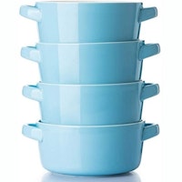 Dowan Soup Bowls with Handles (Set of 4)