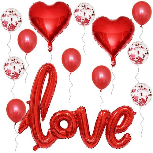 Valentines decoration balloon bundle