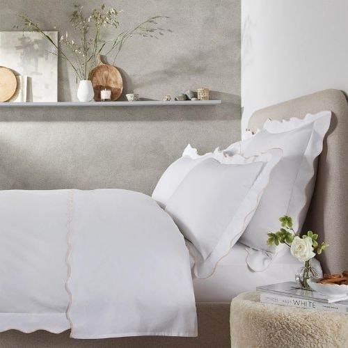 Scallop Edge Duvet Cover