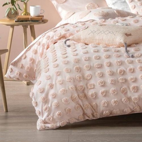 Linen House Haze Peach Duvet Cover Set
