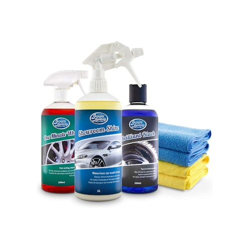 Greased Lightning Showroom Shine Exterior Valeting Car Care Bundle