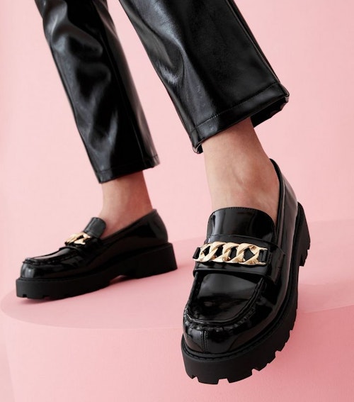 Speak your Mind Gold Chain Loafers