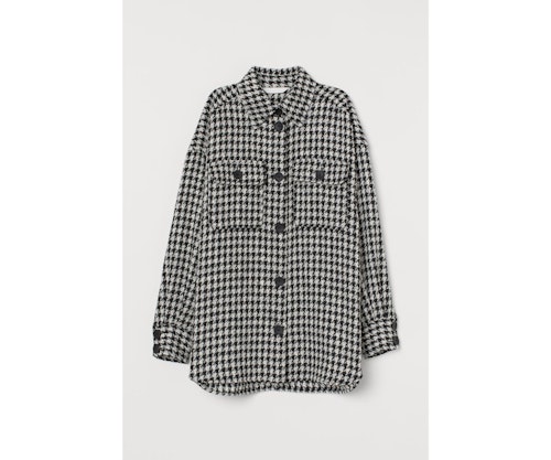 Jacquard-weave shirt