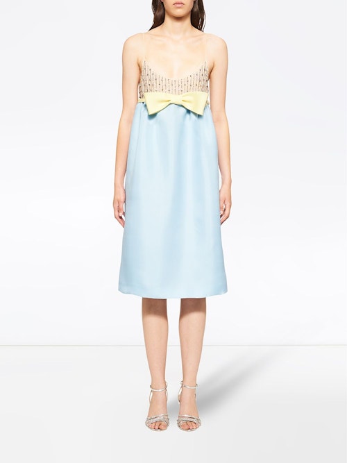 Miu Miu, Gazar embroidered dress, £2,600