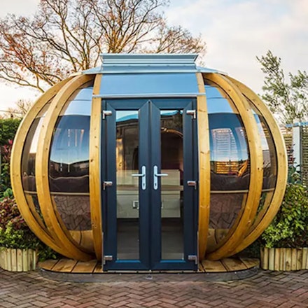 Ornate Garden Grande Deluxe Chic Garden Pod Ornate Garden Grande Deluxe Chic Garden Pod