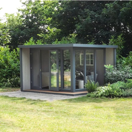 Crane Garden Buildings 3 x 3.6m The Hub Outdoor Left-Hand Corner Studio Crane Garden Buildings 3 x 3.6m The Hub Outdoor Left-Hand Corner Studio