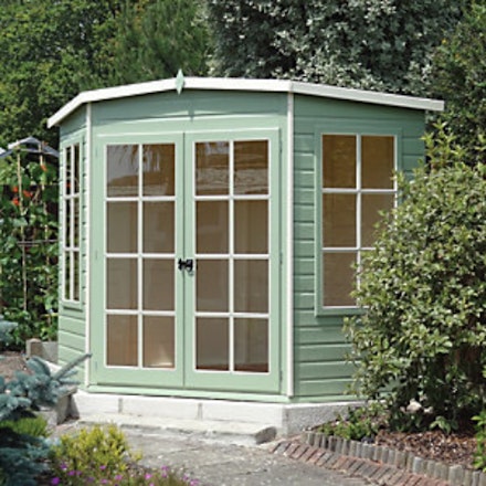 Shire Hampton Double Door Corner Summerhouse Shire Hampton Double Door Corner Summerhouse