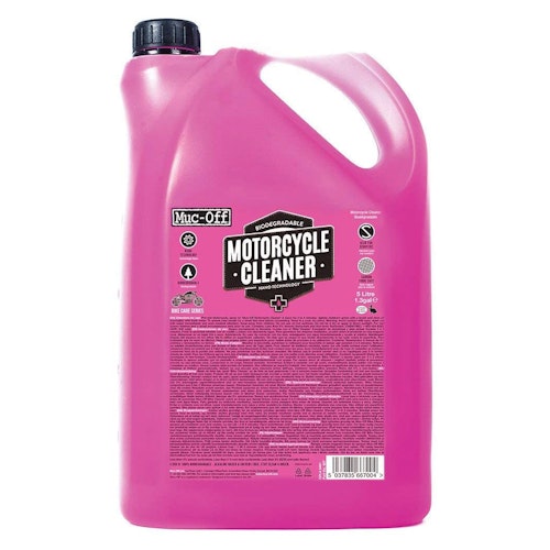Muc-Off Nano-Tech Biodegradable Motorcycle Cleaner, 5-Litres