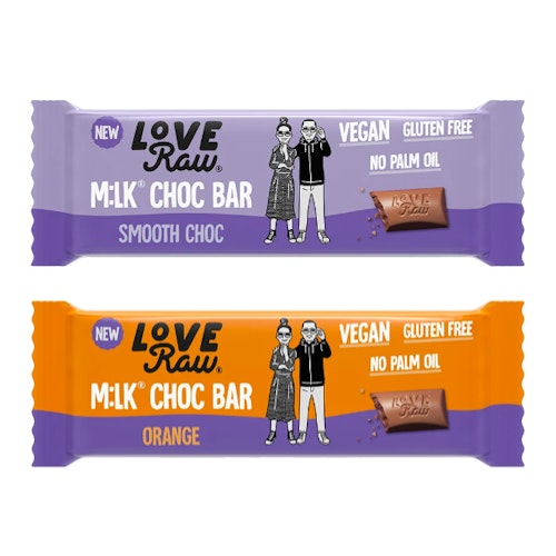 LoveRaw M:LK Choc Bars