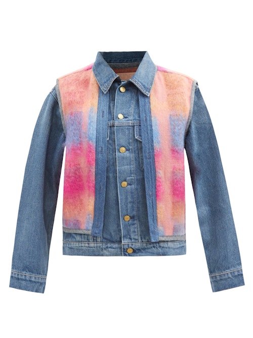 B Sides, Detachable Gilet Denim Jacket, £575