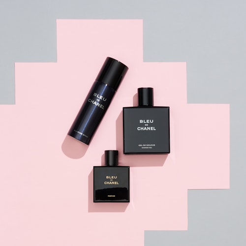 Bleu de Chanel EDP Spray, Shower Gel and Body Spray, Mens His Valentines Gifts