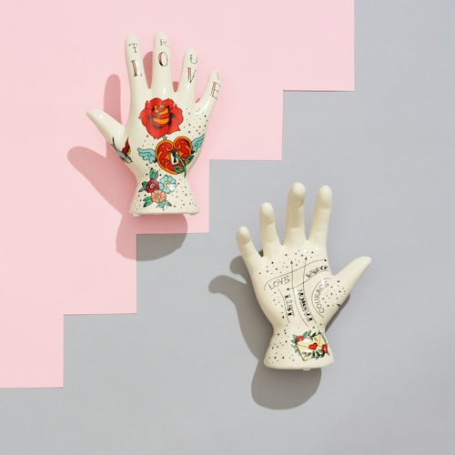 Tattooed True Love Hand Ornament, Amazon, Mens His Valentines Gifts