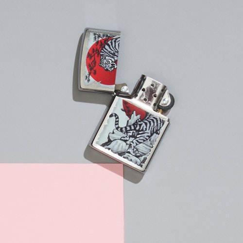 Asian Tiger Windproof Zippo Lighter, Amazon, Mens His Valentines Gifts