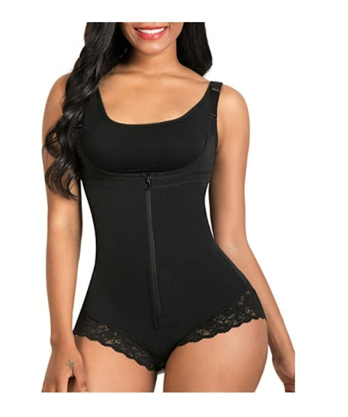 SHAPERX Body Shaper Slimming Open Bust Bodysuit