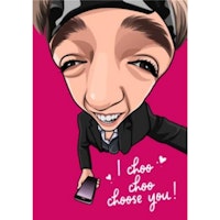 All Things Banter Topical Illustration TikTok Valentine's Card