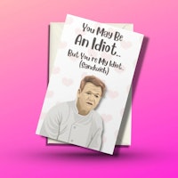 Gordon Ramsay Valentines Greetings Card - Idiot Sandwich