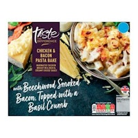 Sainsbury's Taste The Difference Chicken & Bacon Pasta Bake 750g