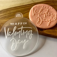 Happy Valentineu2019s Day Debosser Stamp