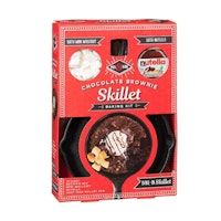 Nutella Chocolate Brownie Cast Iron Skillet Brownies Mix & Mallows Baking Kit