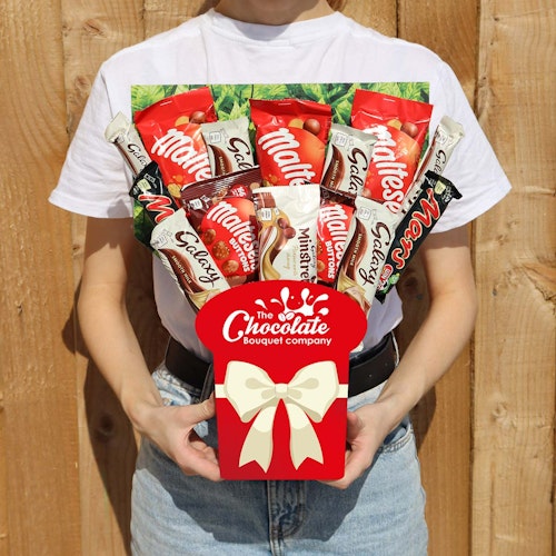 The Galaxy Mars & Malteser Chocolate Bouquet