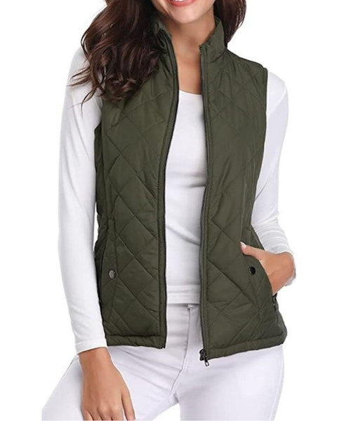fuinloth Women's Quilted Gilet