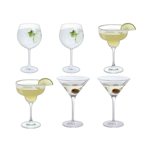 Dartington Bar Six Cocktail, Set of 6