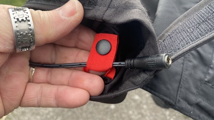 Threading cable through liner popper Threading cable through liner popper