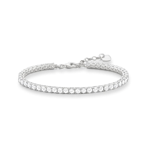 Best tennis bracelets Thomas Sabo, 925 Sterling Silver and Zirconia Stone Tennis Bracelet, £198