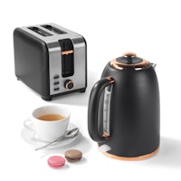 SALTER Nero Jug Kettle and 2-Slice Toaster