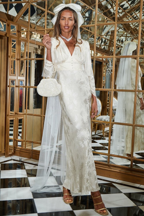 Lilli Silk Jacquard Dress, £895