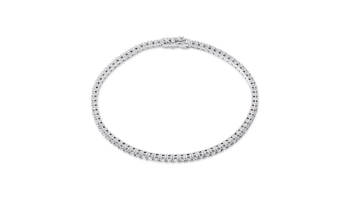 Vashi, 18kt White Gold Diamond Tennis Bracelet, £2,950