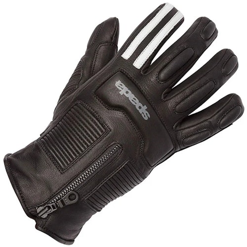 Waterproof leather touring glove with a Thinsulate thermal lining