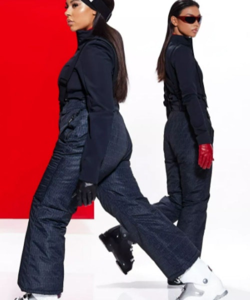 Black Msgd Sports All Over Print Ski Snowboard Bottoms