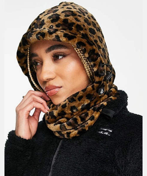 Volcom Advent Hood In Leopard